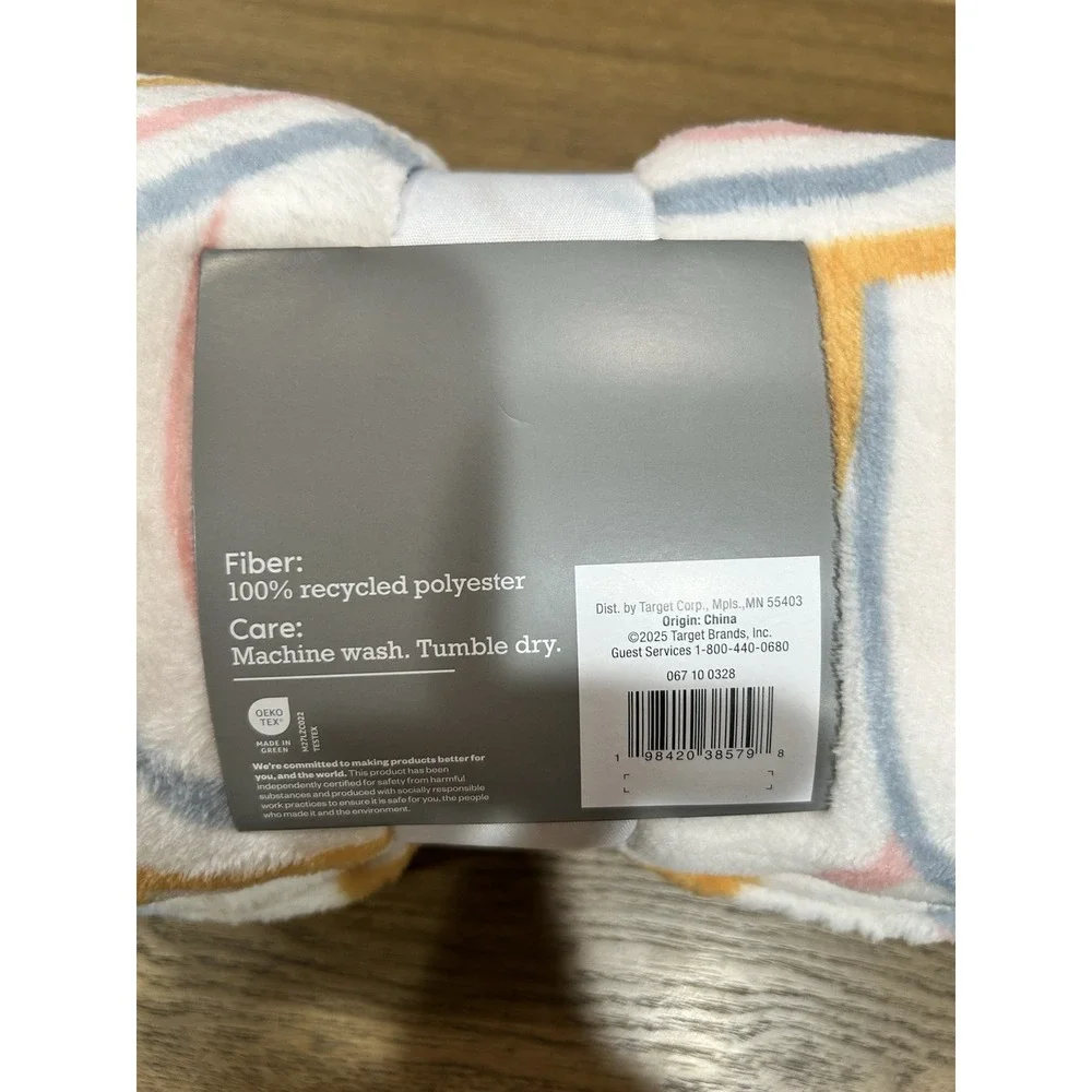 Target Rainbow Throw Blanket 50x60‎ Multi Colored
